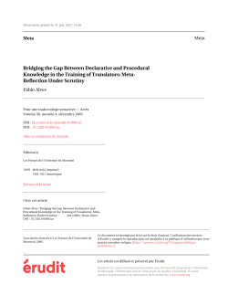 Bridging the Gap Between Declarative and Procedural Knowledge