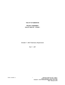 Part 7 Light Rail Vehicles