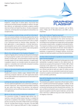 Graphene, a single layer of carbon atoms, may be the most amazing