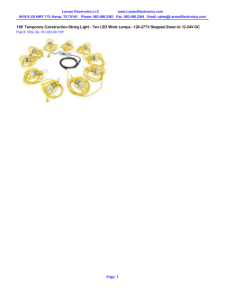 100` Temporary Construction String Light