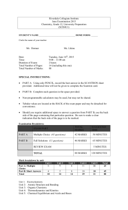 Pre-Exam Review - TDSB School Websites