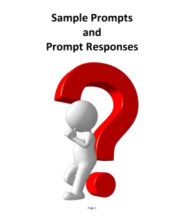 Sample Prompts and Responses