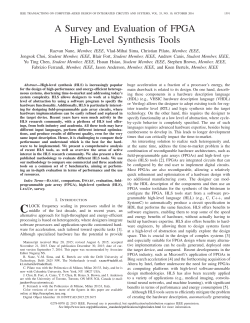 A Survey and Evaluation of FPGA High