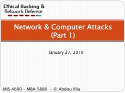Hands-On Ethical Hacking and Network Security