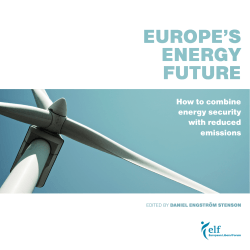 How to combine energy security with reduced emissions