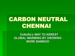 CARBON NEUTRAL CHENNAI