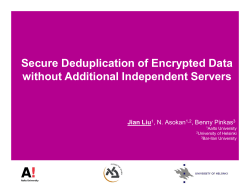 Challenges in Realizing Secure Cloud Storage