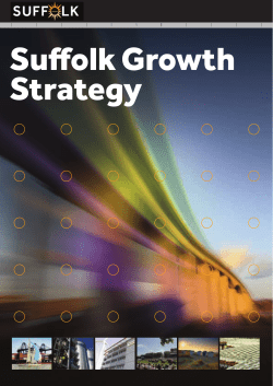 Suffolk Growth Strategy - Suffolk County Council