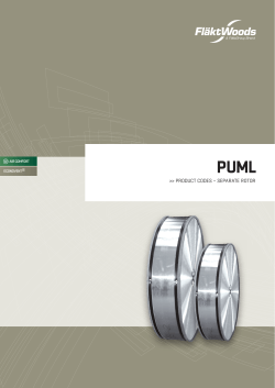 PRoDUCT CoDES &ndash; SEPARATE RoToR