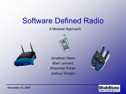 Software Defined Radio