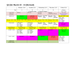 2013 &ndash; Mar 10-14(Revised)