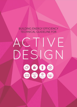 BSEEP Active Design Guidebook