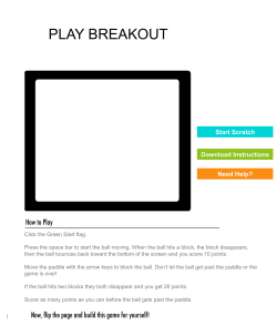 play breakout - Boolean Girl