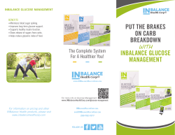 put the brakes on carb breakdown inbalance glucose management