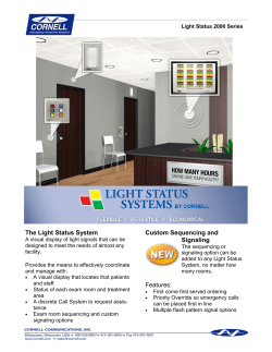 Light Status System Overview Brochure