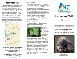 Homestead Trail - Chattahoochee Nature Center