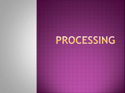processing