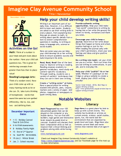 Help your child develop writing skills!