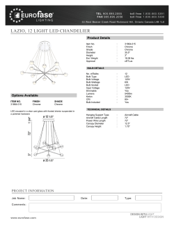 LAZIO, 12 LIGHT LED CHANDELIER
