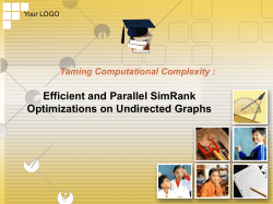 Efficient and Parallel SimRank Optimizations on Undirected Graphs