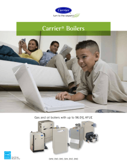 Carrier&reg; Boilers