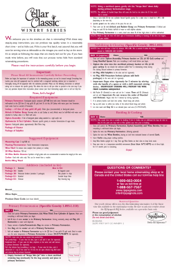 Important: Now, let`s begin! Required Equipment Suggested