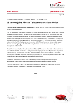 Spectrum Auction Training Information