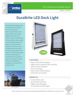 DuraBrite LED Deck Light