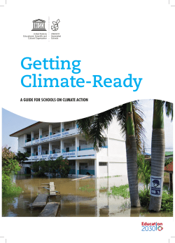 Getting climate ready: a guide for schools on climate action and the