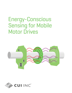 Energy-Conscious Sensing for Mobile Motor Drives