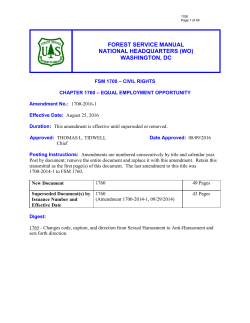 1760 - USDA Forest Service