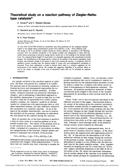 Theoretical study on a reaction pathway of Ziegler-Natta