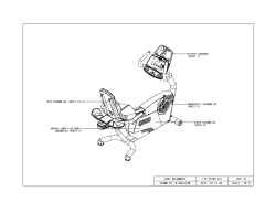 Precor C842 Recumbent Bike Exploded View Parts Diagram