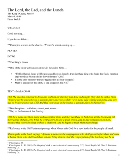 The King`s Cause, Part 19, 2.26.17 E Welch