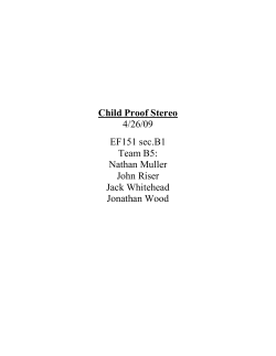 Child-Proof-Stereo