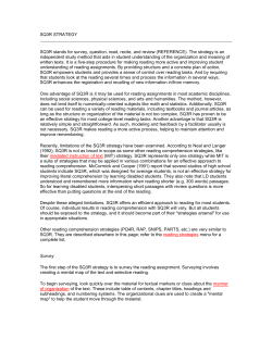SQ3R handout - Mr. George Academics