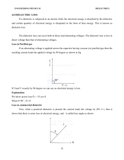 engineering physics ii dielectrics