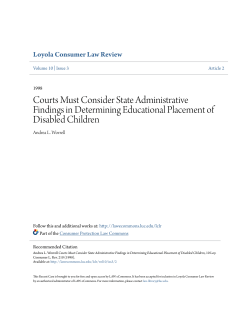 Courts Must Consider State Administrative