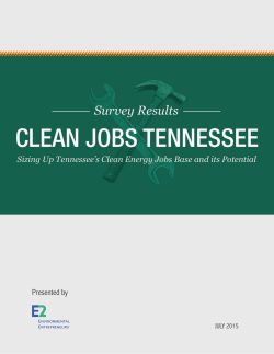 Presented by - Clean Energy Works For Us