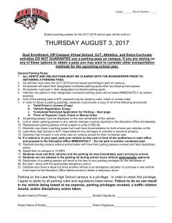 Parking - Lake Mary High School