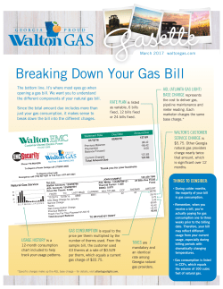 Breaking Down Your Gas Bill