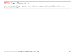 SECTION 1C - Property risk assessment &ndash; Map