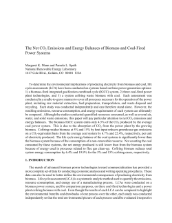 The Net CO2 Emissions and Energy Balances of