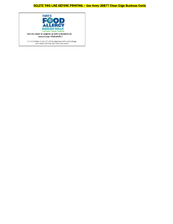 Use Avery 28877 Clean Edge Business Cards Labels