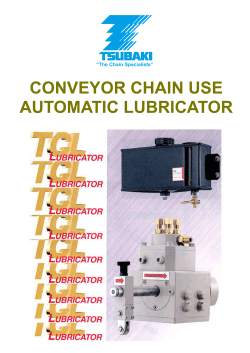CONVEYOR CHAIN USE AUTOMATIC LUBRICATOR