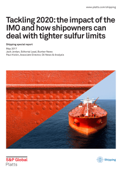 Tackling 2020: the impact of the IMO and how shipowners