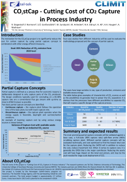 Case Studies Summary and expected results Partial Capture