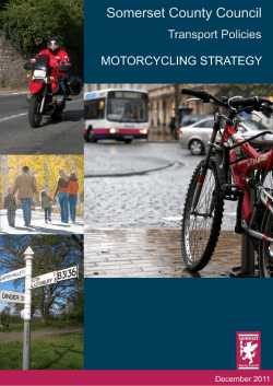 Motorcycling Strategy December 2011