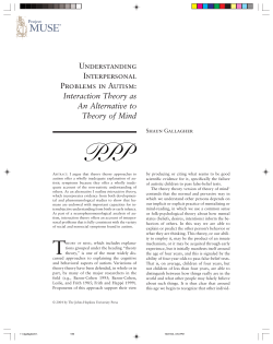 UNDERSTANDiNG INTERPERSONAL