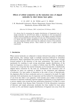 Effects of orbital symmetries on the ionization rates of aligned